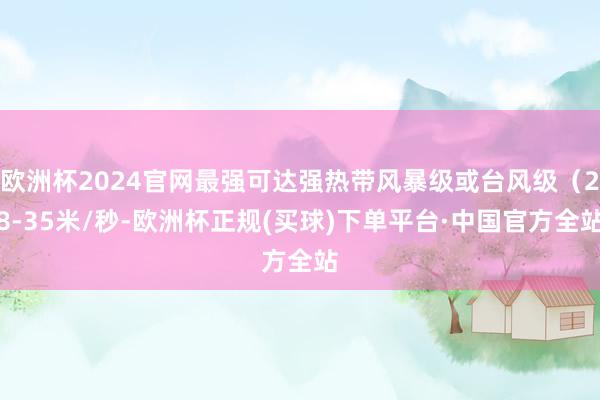 欧洲杯2024官网最强可达强热带风暴级或台风级（28-35米/秒-欧洲杯正规(买球)下单平台·中国官方全站